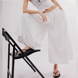 NWOT Free People Into You Eyelet Pant White Size Large